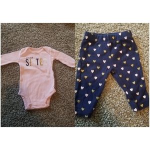 Newborn Outfit Set